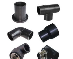 pe廠家直供 水管 件 對接 式45 等徑彎頭 圖